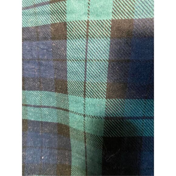 Talbots women’s green tartan plaid fully lined skirt S/16 P - Picture 3 of 4